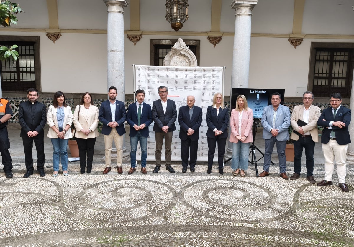 Un momento de la presentación de la novena edición de la Noche en Blanco