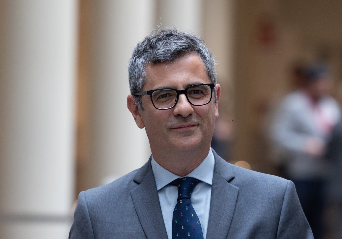 El ministro de Presidencia y Justicia, Félix Bolaños