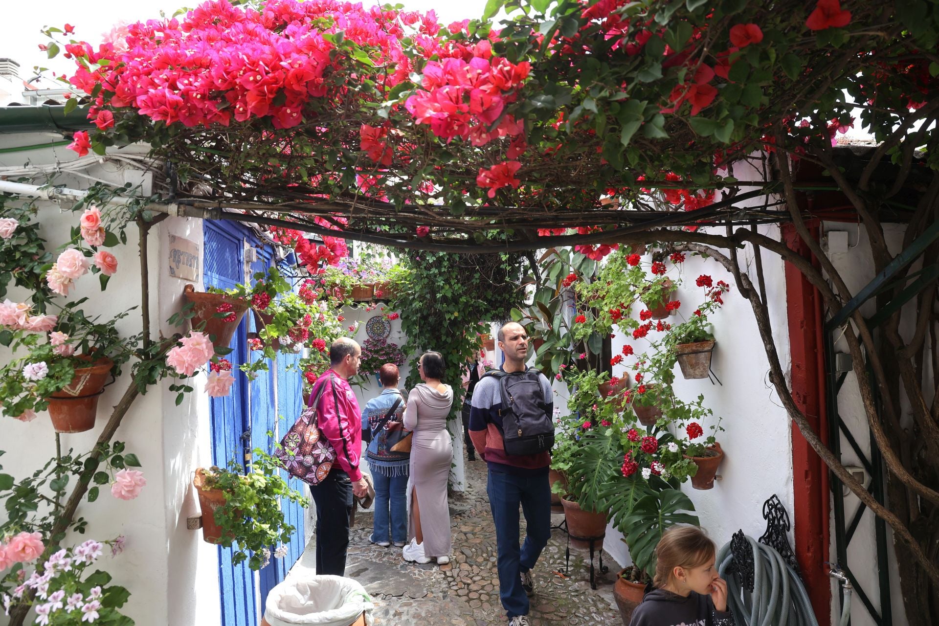 El patio de Marroquíes, 6 en Córdoba, en imágenes