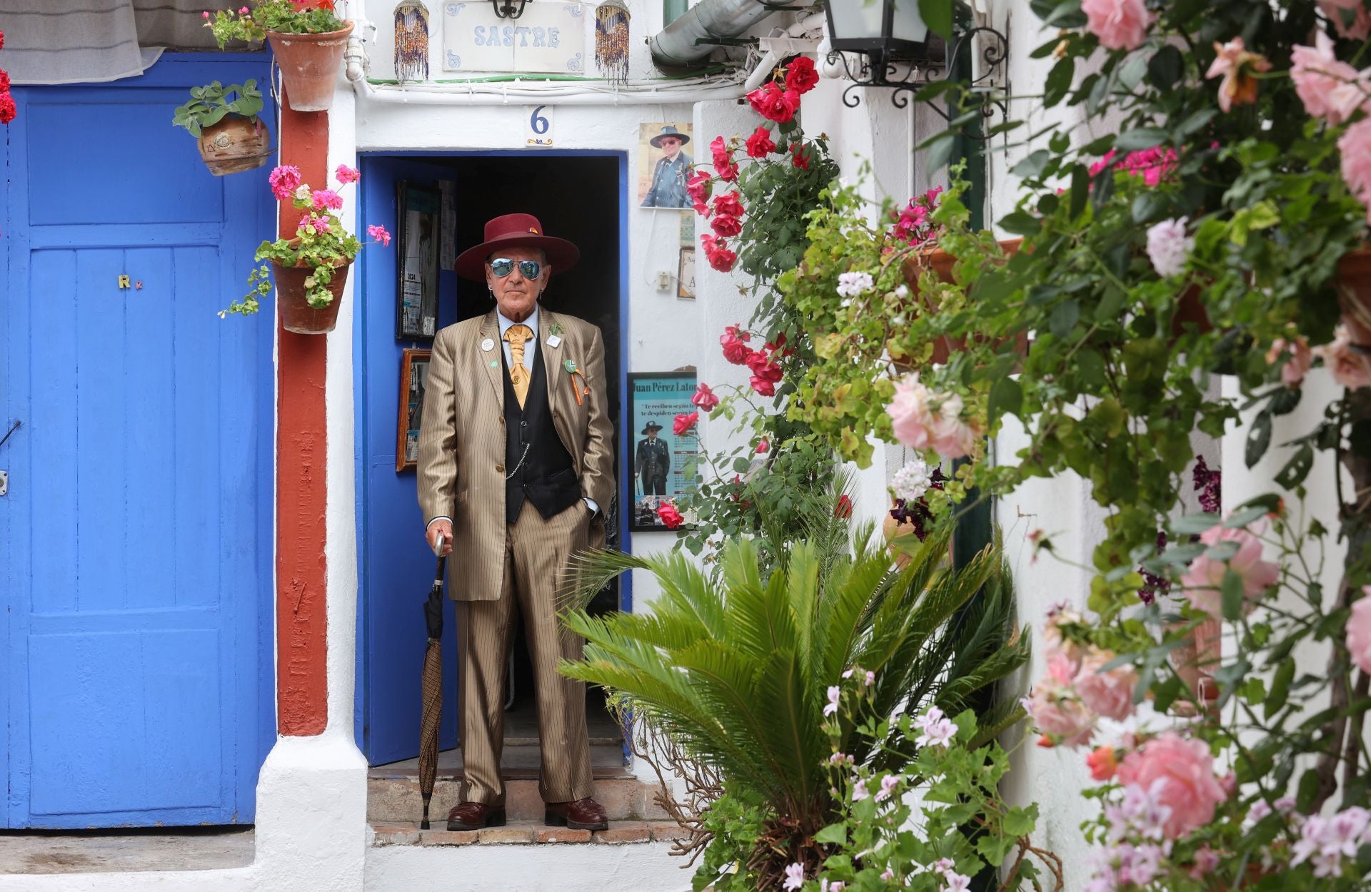 El patio de Marroquíes, 6 en Córdoba, en imágenes