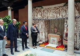 El «alma» de los Corpus de Lagartera y Camuñas vive en el corazón de Toledo