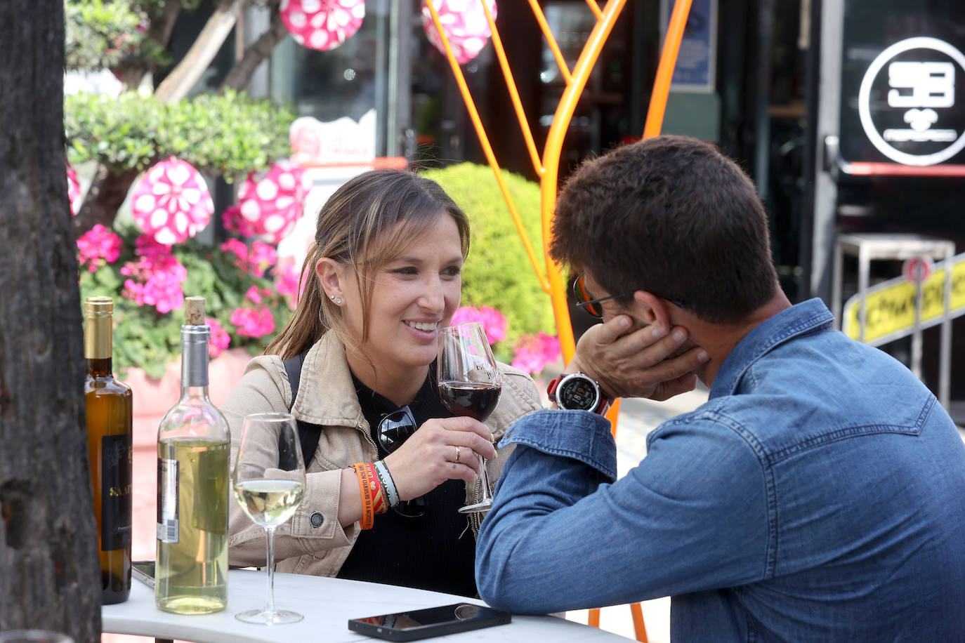 La cata de vinos de &#039;Córdoba en Flor&#039;, en imágenes