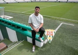 Jacobo , jugador del Córdoba CF: «Si no estamos en play off hoy, es porque nosotros la hemos liado»