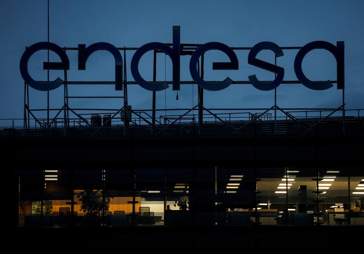 Logo de Endesa en una imagen de archivo.