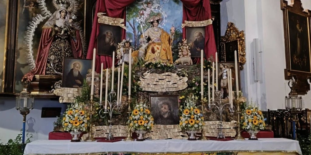 El risco de la Divina Pastora de Capuchinos de Córdoba recuerda los 800 años del 'Cántico de las criaturas'