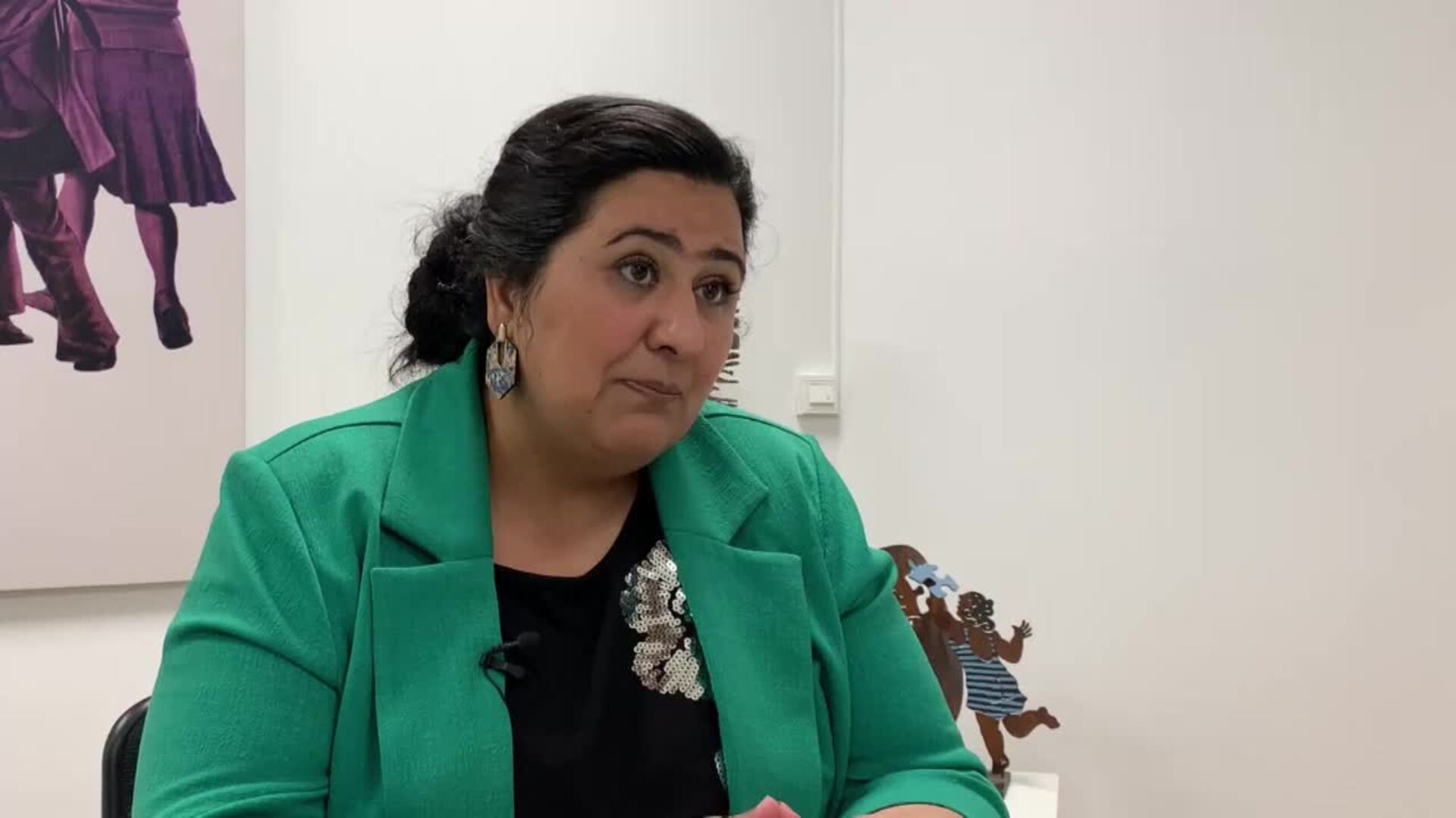 Samira Hamidi (AI): &quot;No olviden Afganistán, los talibanes no deben ser normalizados&quot;