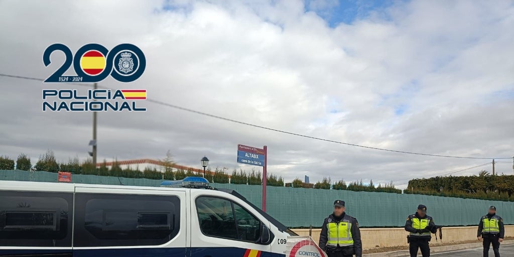 Pillan en un control en Elche a un fugitivo buscado en Francia por tráfico de drogas y blanqueo de capitales