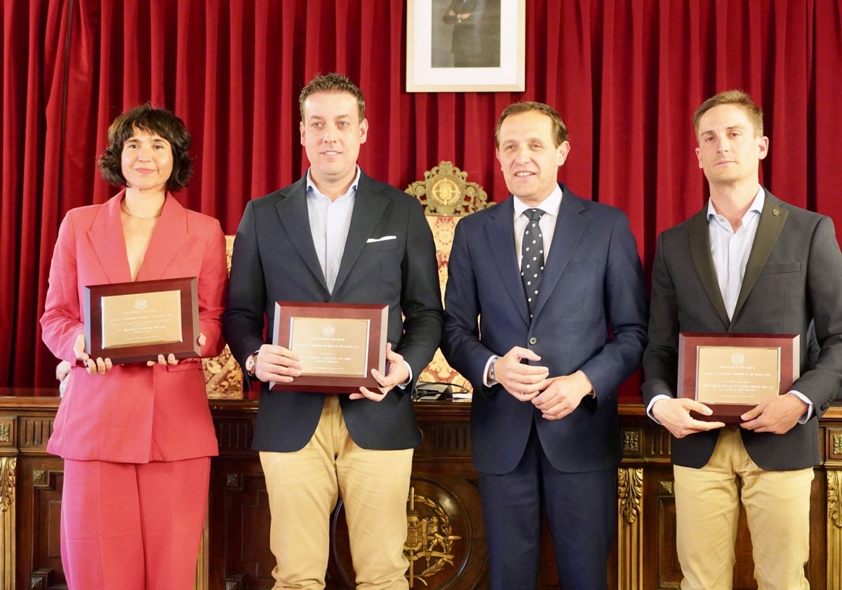 El presidente de la Diputación de Valladolid, Conrado Íscar, preside la entrega de los XXVIII Premios de Periodismo Provincia de Valladolid que recaen en José Ángel Gallego y Miriam Chacón