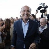 Imagen del expresidente de la Generalitat Valenciana y del PPCV Francisco Camps, este sábado en Valencia