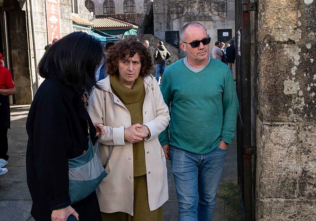 La alcaldesa de Santiago, Goretti Sanmartín, en una imagen de archivo