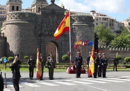 Las imágenes de la despedida de la Guardia Real  de Toledo