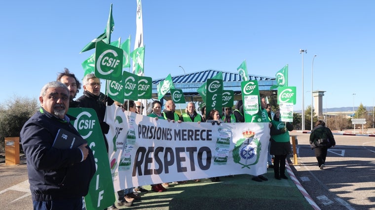 Protesta de funcionarios de prisiones