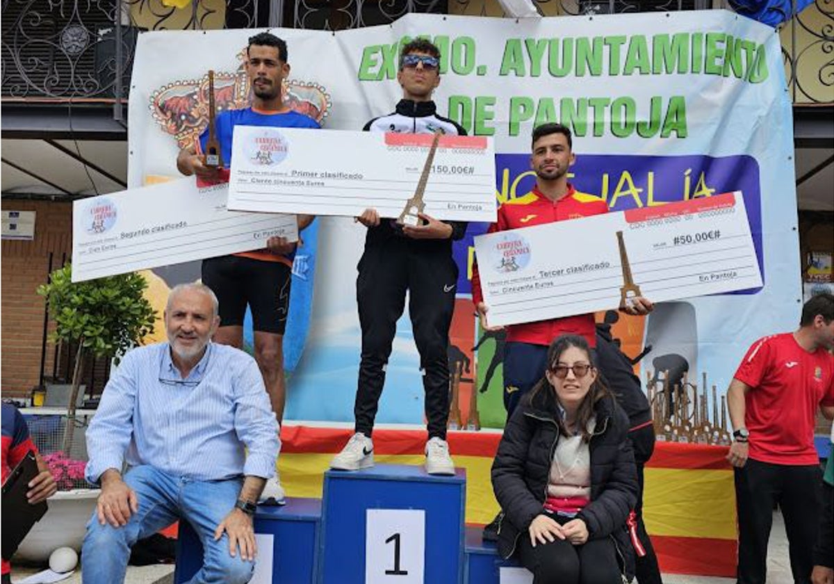 Podio masculino en Paantoja