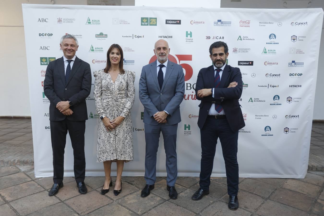 Los asistentes a la celebración del 25 aniversario de ABC Córdoba, en imágenes