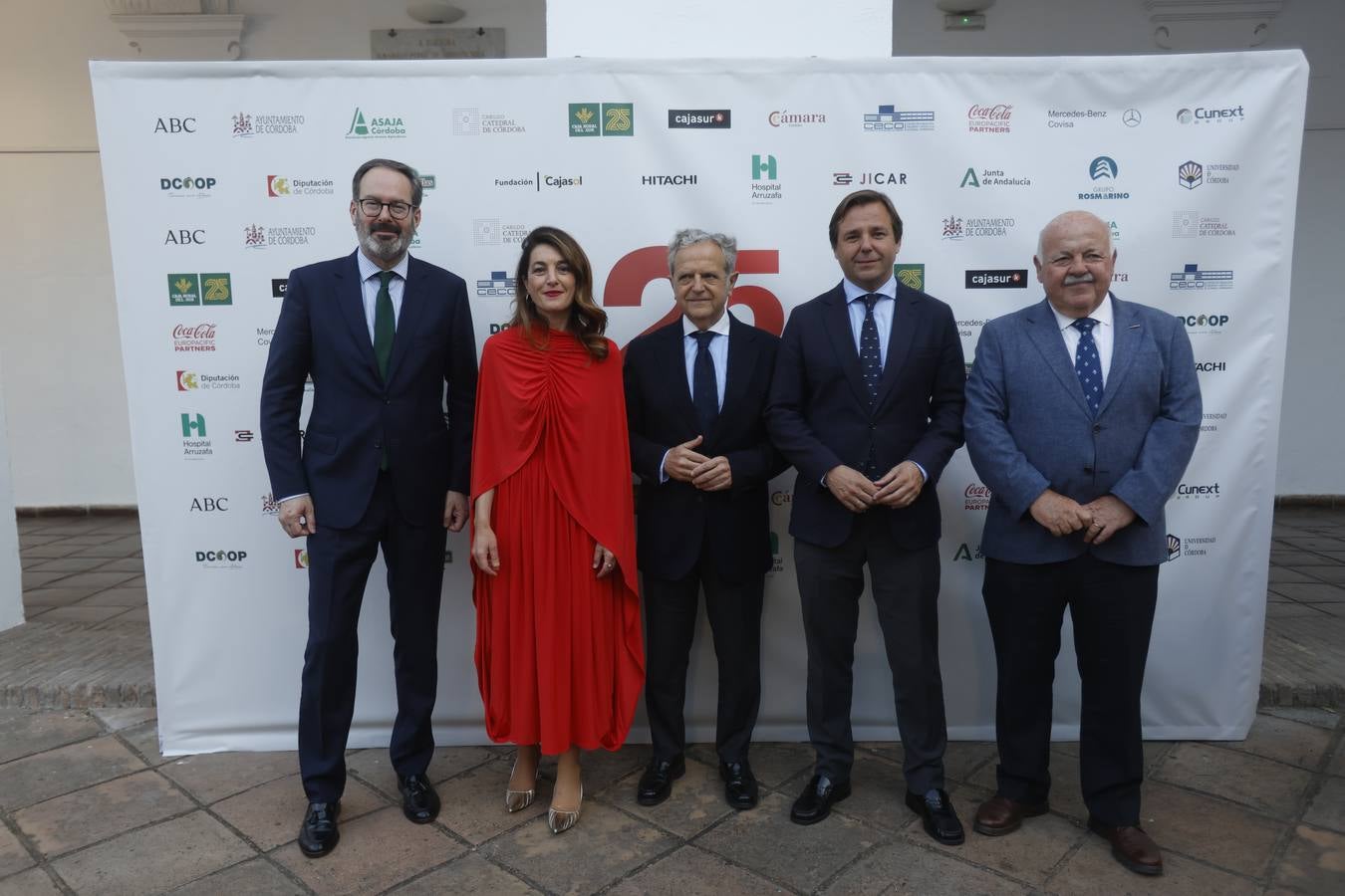 Los asistentes a la celebración del 25 aniversario de ABC Córdoba, en imágenes