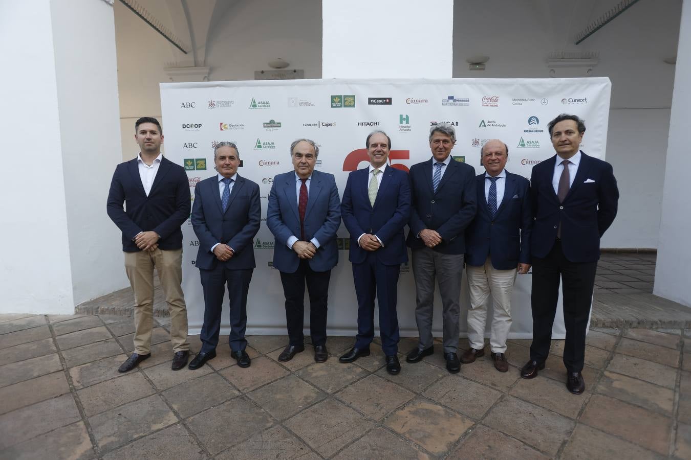 Los asistentes a la celebración del 25 aniversario de ABC Córdoba, en imágenes