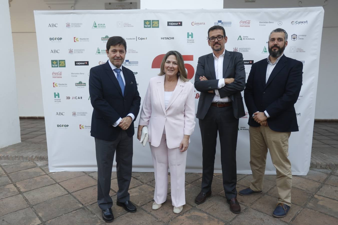 Los asistentes a la celebración del 25 aniversario de ABC Córdoba, en imágenes