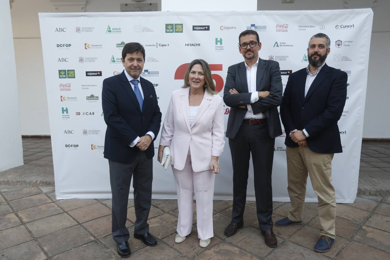 Los asistentes a la celebración del 25 aniversario de ABC Córdoba, en imágenes