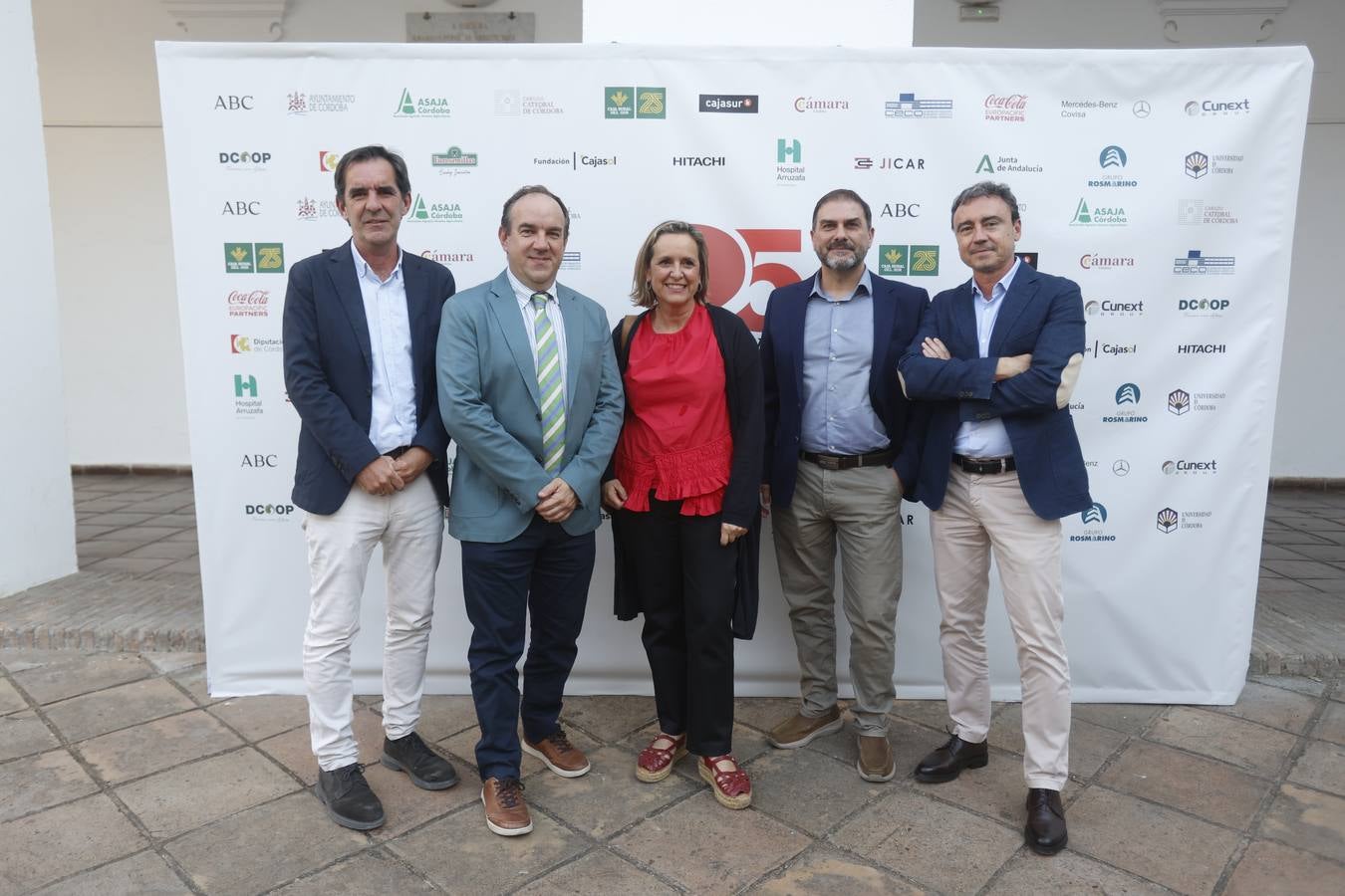 Los asistentes a la celebración del 25 aniversario de ABC Córdoba, en imágenes