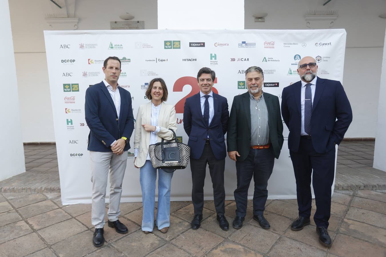 Los asistentes a la celebración del 25 aniversario de ABC Córdoba, en imágenes
