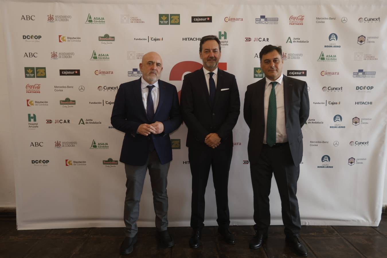 Los asistentes a la celebración del 25 aniversario de ABC Córdoba, en imágenes