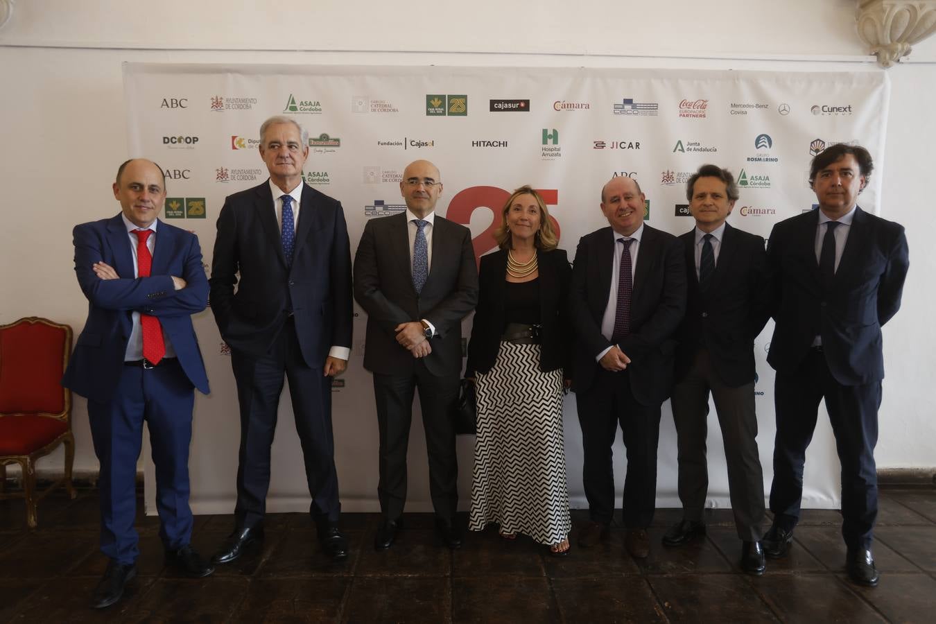 Los asistentes a la celebración del 25 aniversario de ABC Córdoba, en imágenes