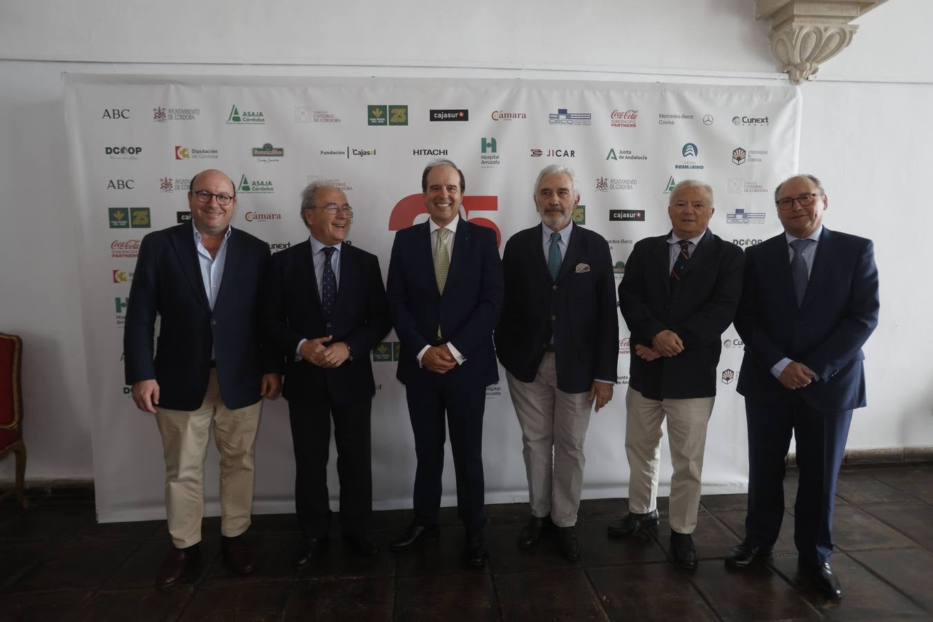 Los asistentes a la celebración del 25 aniversario de ABC Córdoba, en imágenes