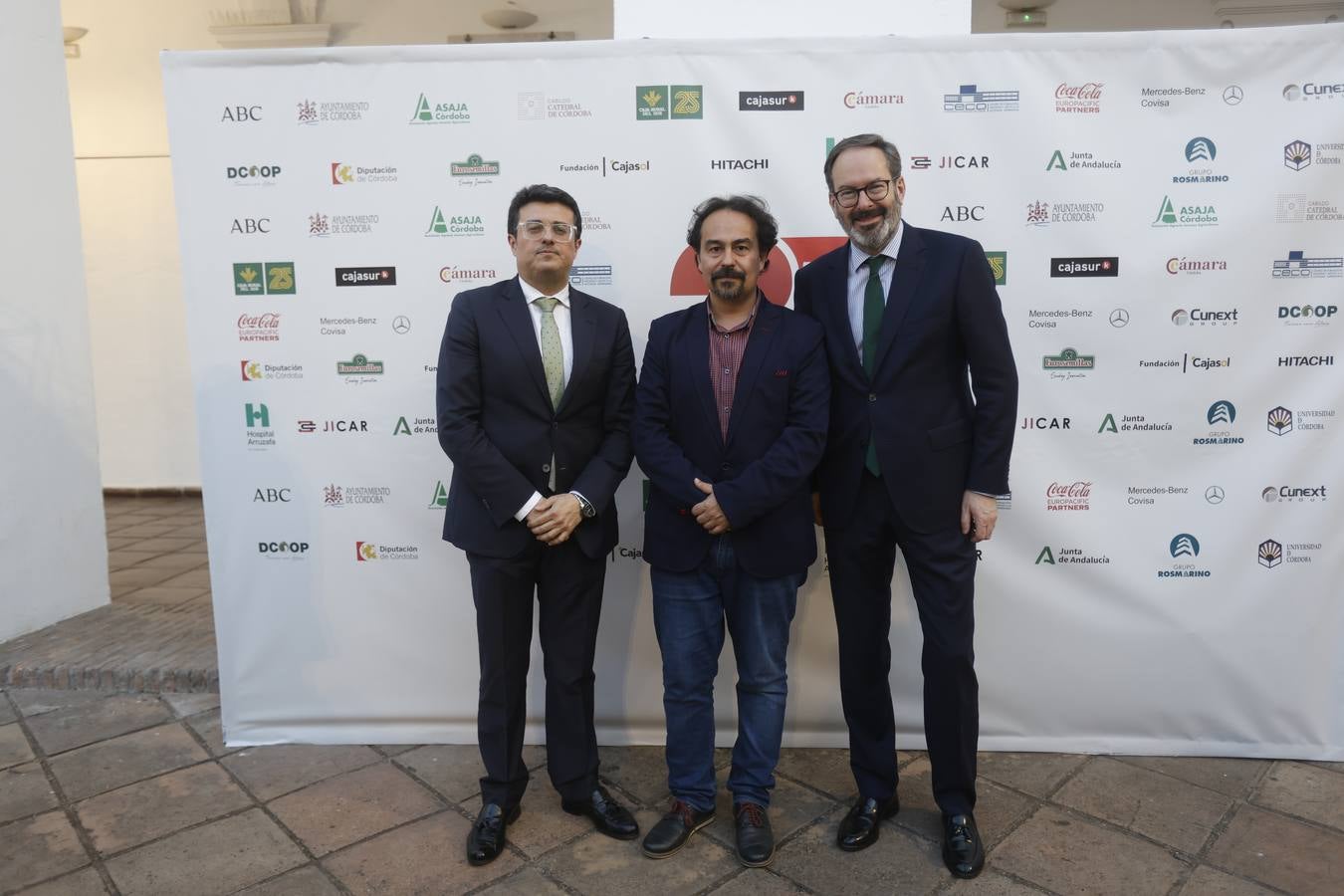 Los asistentes a la celebración del 25 aniversario de ABC Córdoba, en imágenes