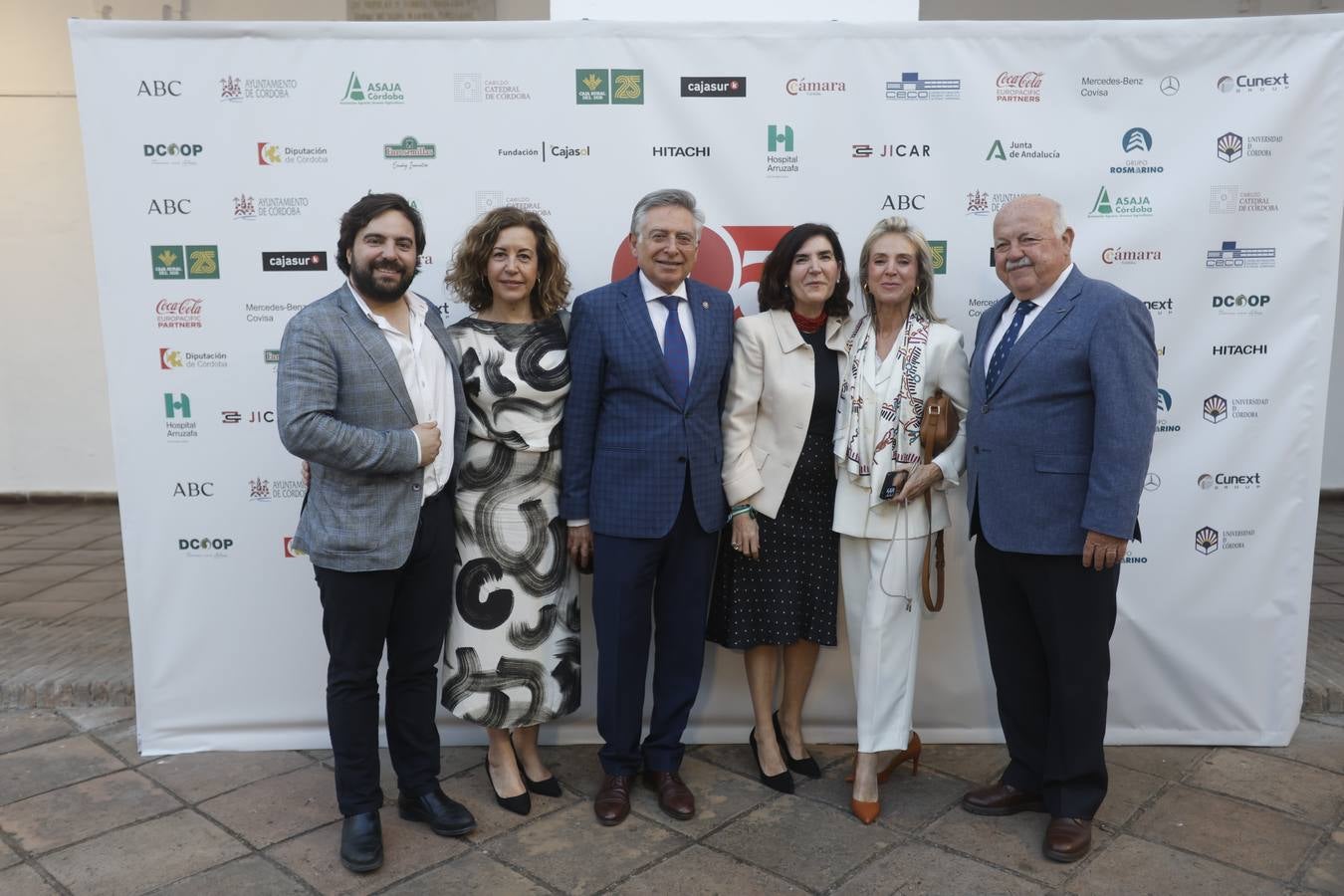 Los asistentes a la celebración del 25 aniversario de ABC Córdoba, en imágenes