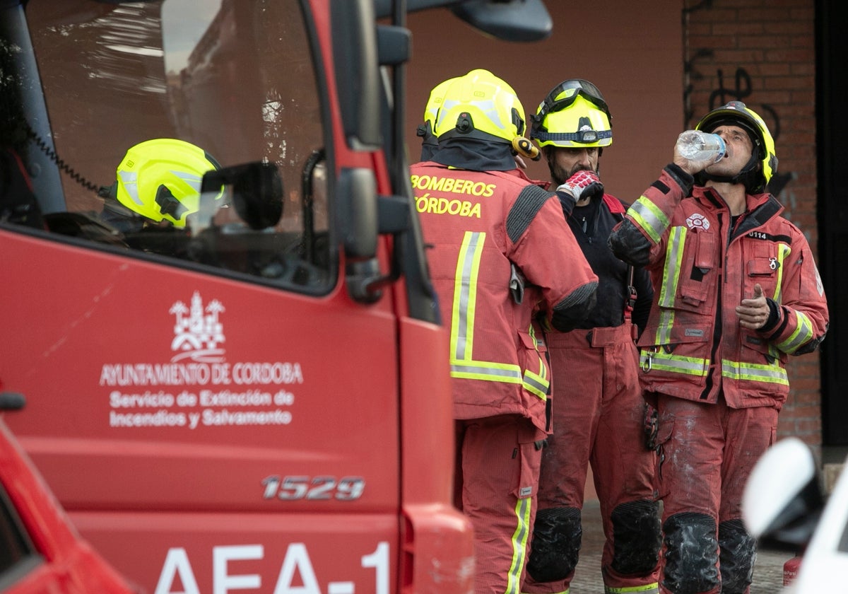 Bomberos del Ayuntamiento de Córdoba