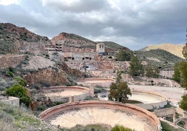 Minas de oro abandonadas en Rodalquilar (Almería)