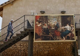 El Prado lleva veinte réplicas de sus obras a las calles de la zona cero de la dana en Valencia