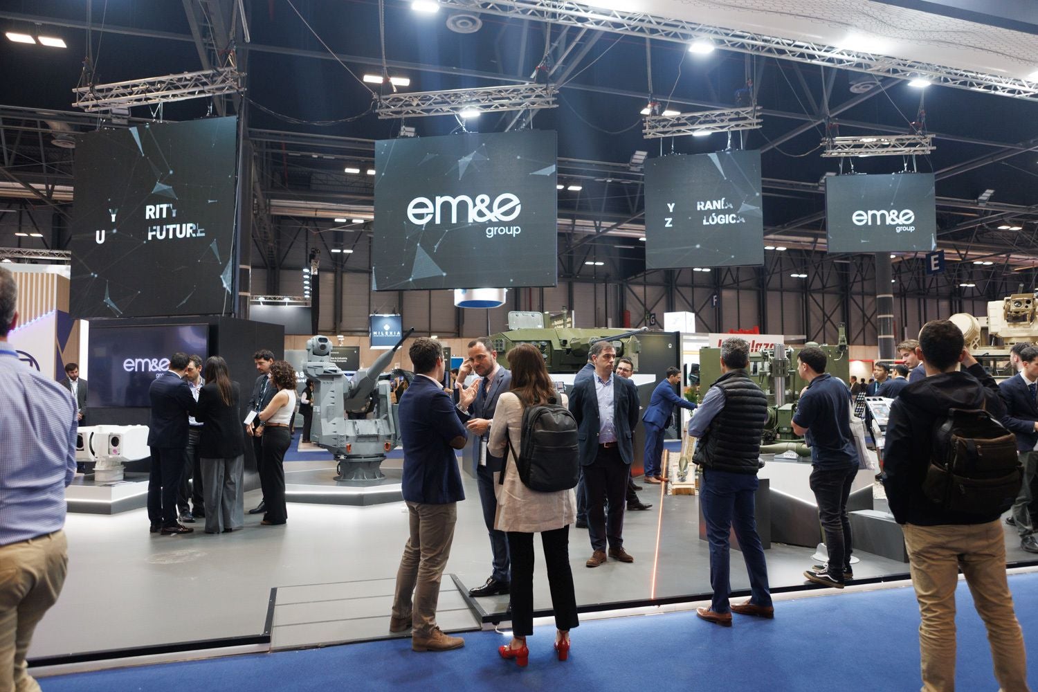 La intensa jornada de Córdoba en la Feria Internacional de Defensa, en imágenes