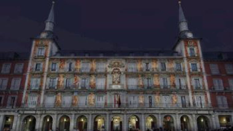 La iluminación prevista para la Casa de la Panadería