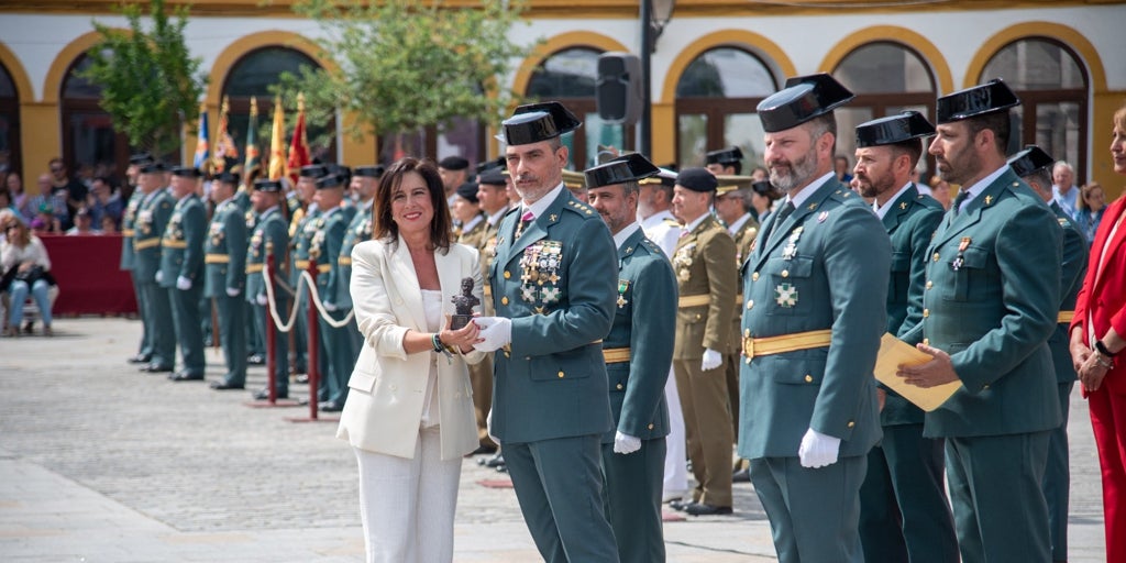 La Guardia Civil entrega las distinciones 'Benemérito Instituto' en el acto centra de su aniversario en Palma