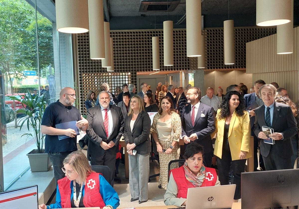 Presentación de la memoria de la Cruz Roja en Andalucía en la nueva sede de la organización en Granada