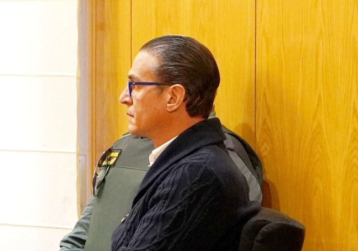 David Maroto, durante el juicio