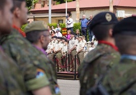 La base de Cerro Muriano de Córdoba despide al nuevo contingente que se desplegará en Letonia en junio