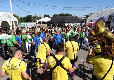 Día de las peñas del año pasado en la Peraleda