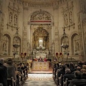 Una misa en la Catedral de Sevilla