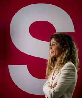 Imagen secundaria 2 - Lara Hernández: «Si Sumar no estuviera en el Gobierno, ninguna política progresista se abriría camino»