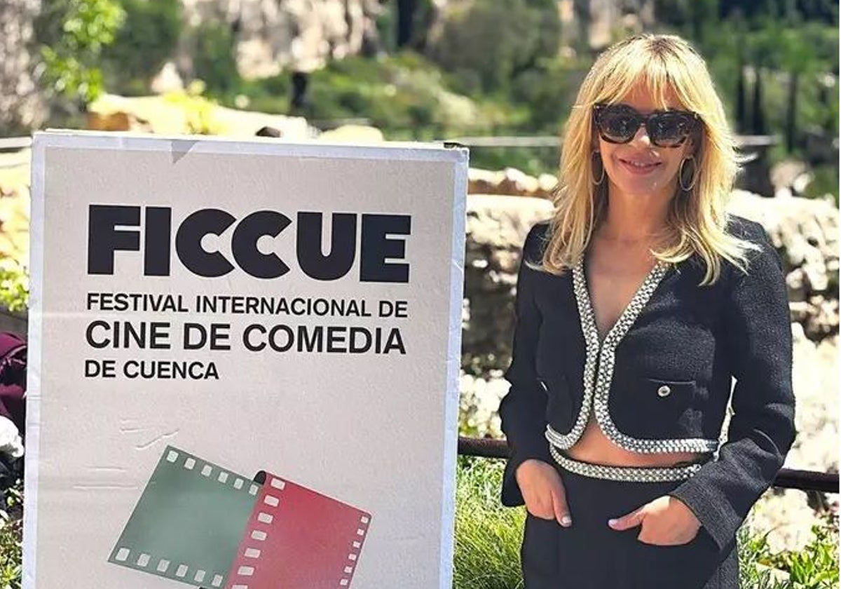 La actriz María Adánez en Cuenca