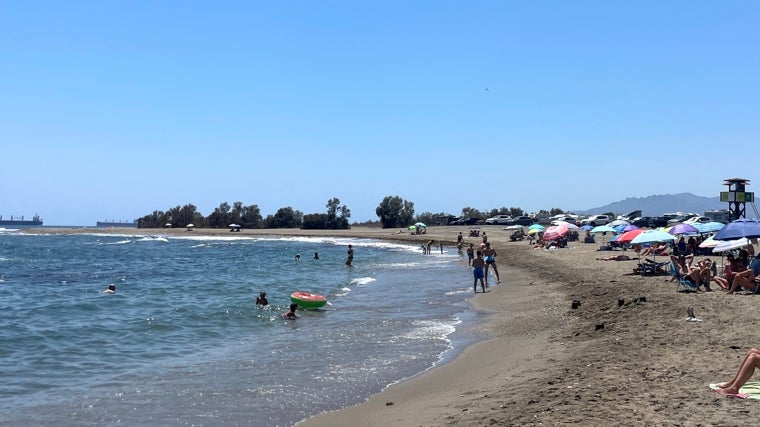 Playa de Villaricos en Cuevas del Almanzora en agosto de 2024