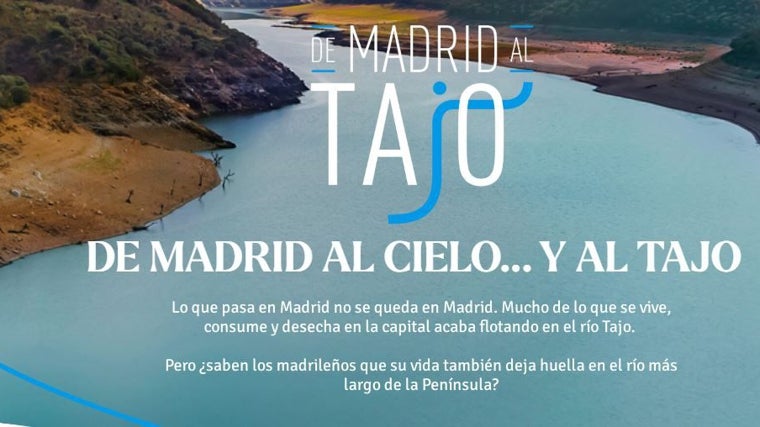 Una de las imágenes y mensajes incluidos en la campaña digital