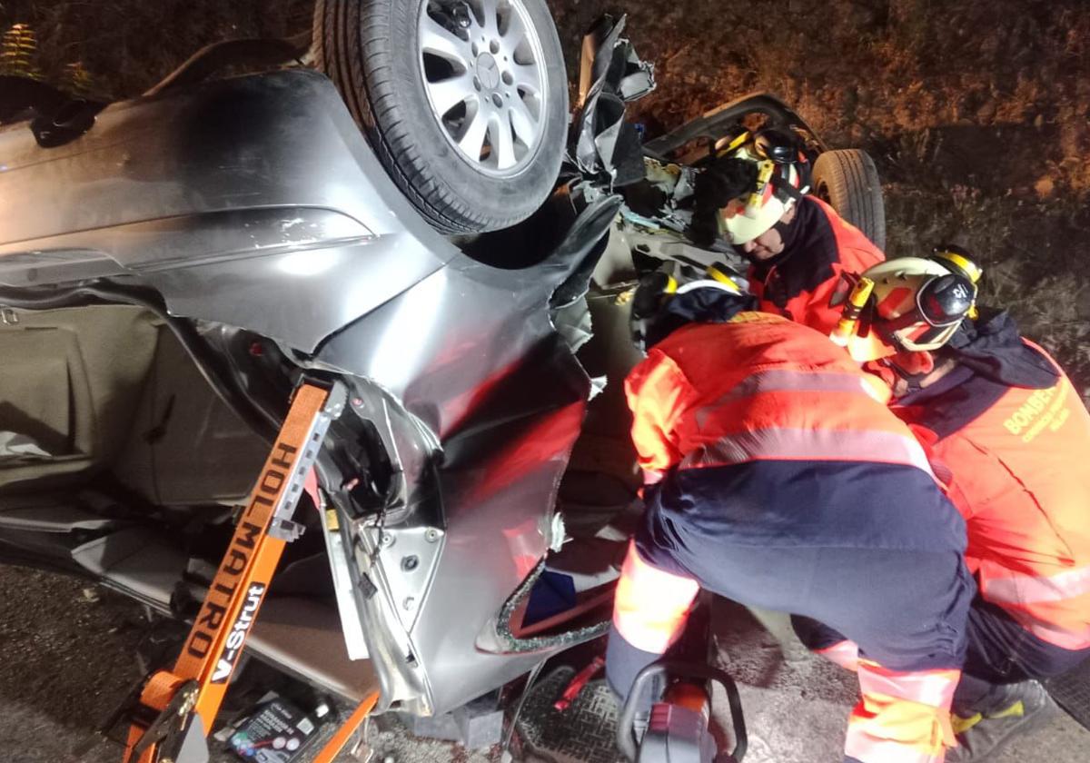 Imagen de archivo de un accidente de tráfico