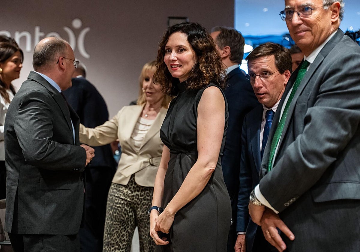 Isabel Díaz Ayuso, en la presentación del libro de Esperanza Aguirre