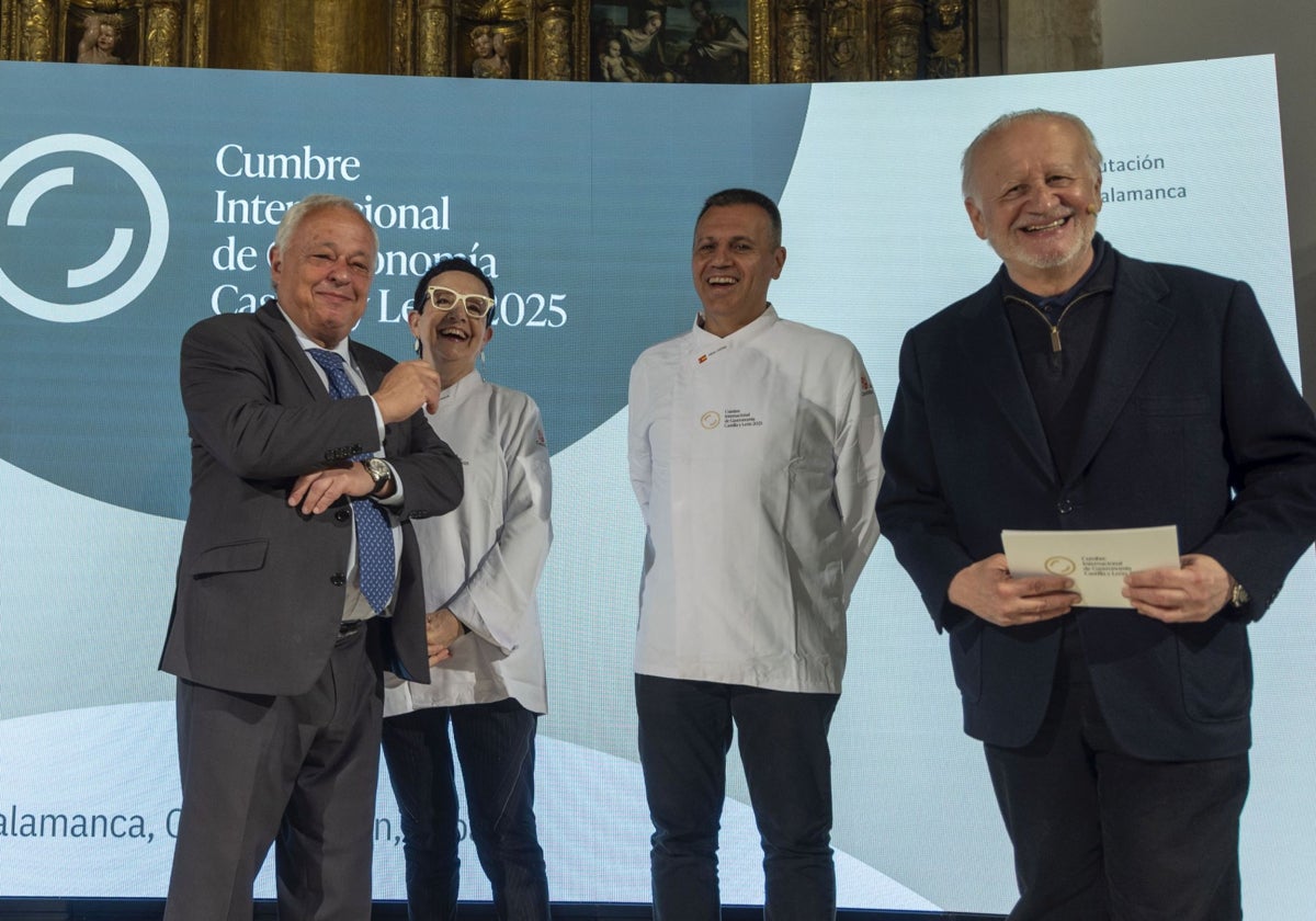 El consejero de Cultura y Turismo inaugura la primera Cumbre Internacional de Gastronomía de Salamanca