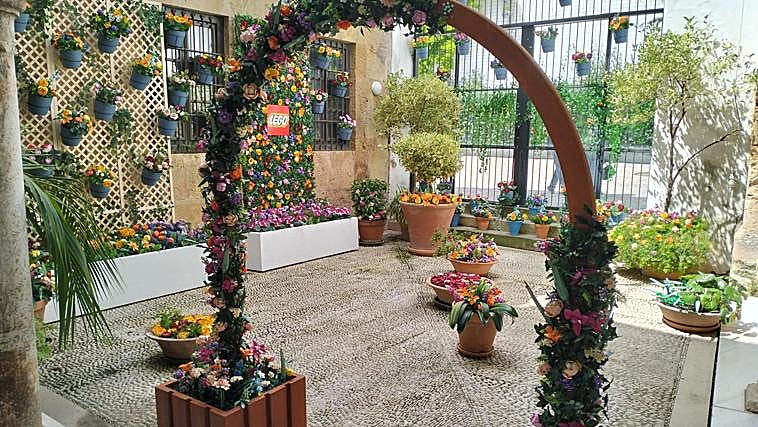 Pablo González, diseñador del patio LEGO, el más visitado en Córdoba: «El proyecto ha superado con creces las expectativas»