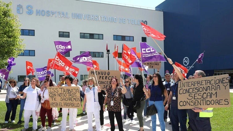 UGT presenta conflicto colectivo contra la empresa que gestiona la limpieza del Hospital Universitario de Toledo