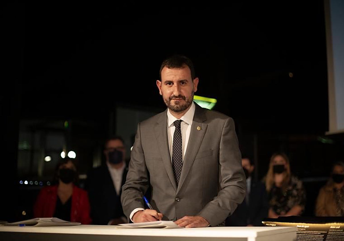 El exalcalde de Badalona Rubén Guijarro, en una imagen de archivo